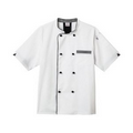 White Swan Five Star Short Sleeve Executive Chef Coat
